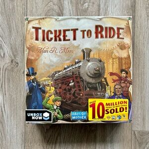 Ticket to Ride Board Game NEW and Sealed